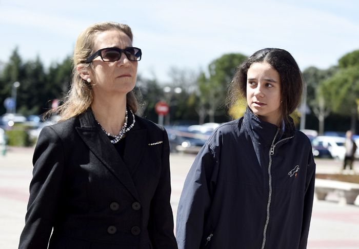 Don Felipe y doña Letizia despiden a Alicia Borbón-Parma, tía del rey Juan Carlos
