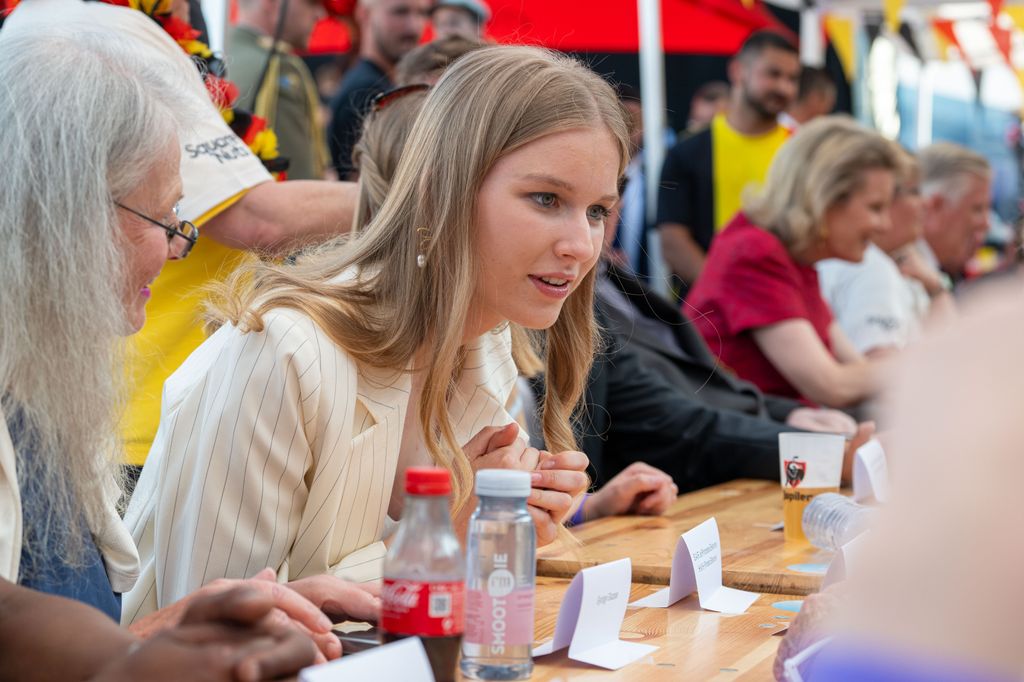 Eléonore de Bélgica en el Día Nacional