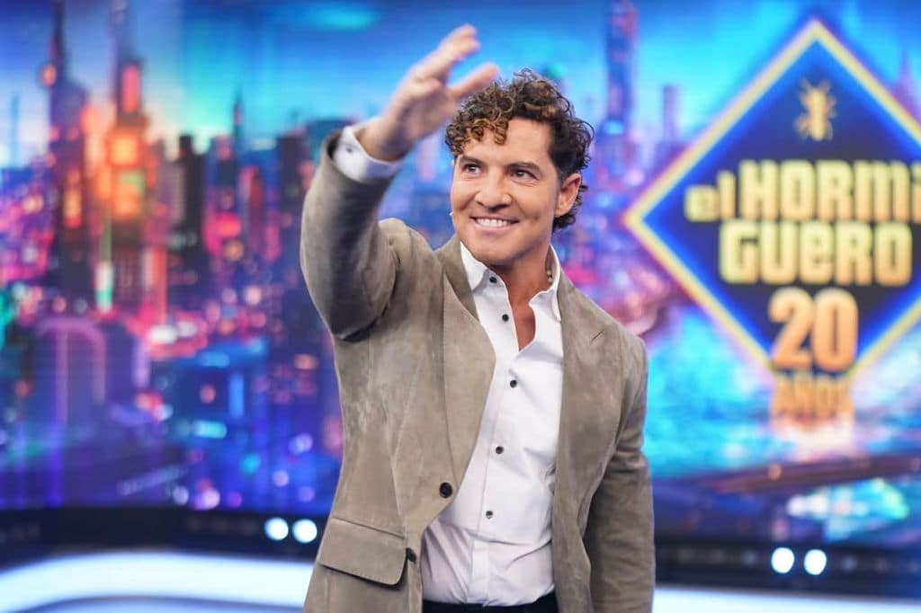 David Bisbal inaugura la navidad en el Hormiguero