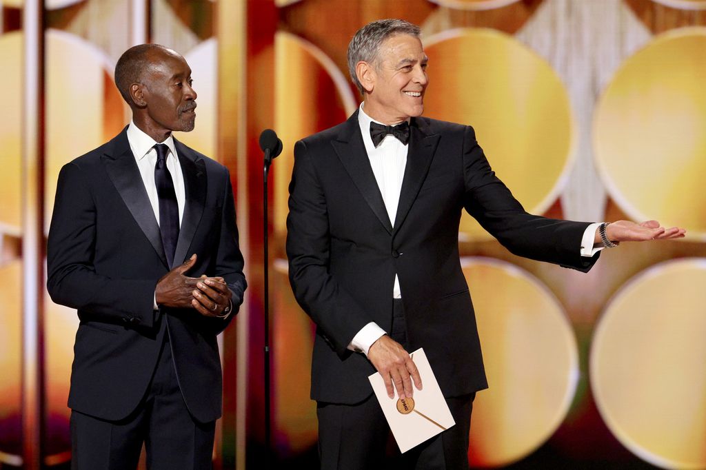 Don Cheadle y George Clooney