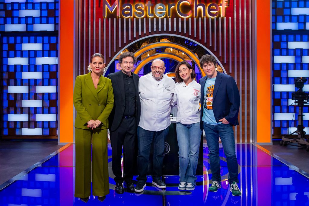 Marina Rivers y Andrea Tumbarello, invitado de MasterChef