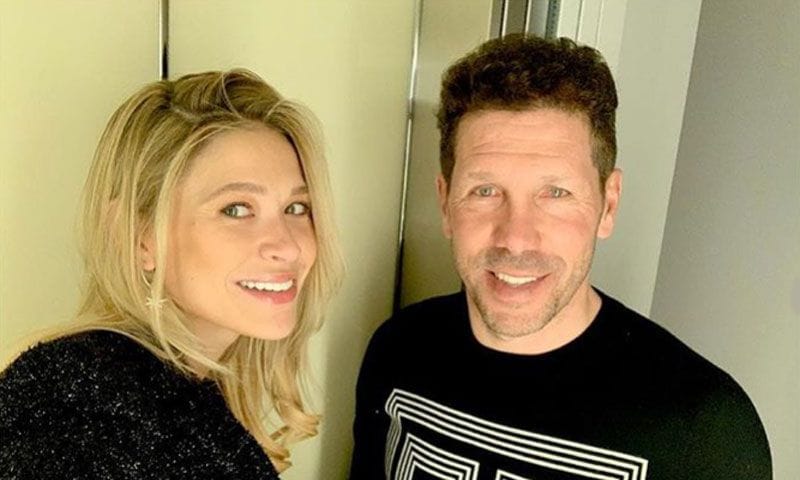 Carla Pereyra y Diego Pablo Simeone