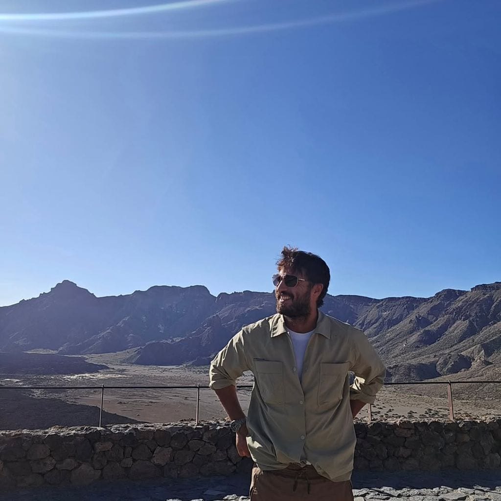 Maxi, en Tenerife, donde ha rodado 'Nuda propiedad'