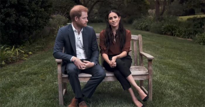 Harry y Meghan, duques de Sussex, en su primera aparición televisiva tras el Megxit