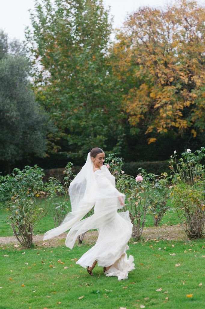 Look de novia viral de Marcela Mansergas