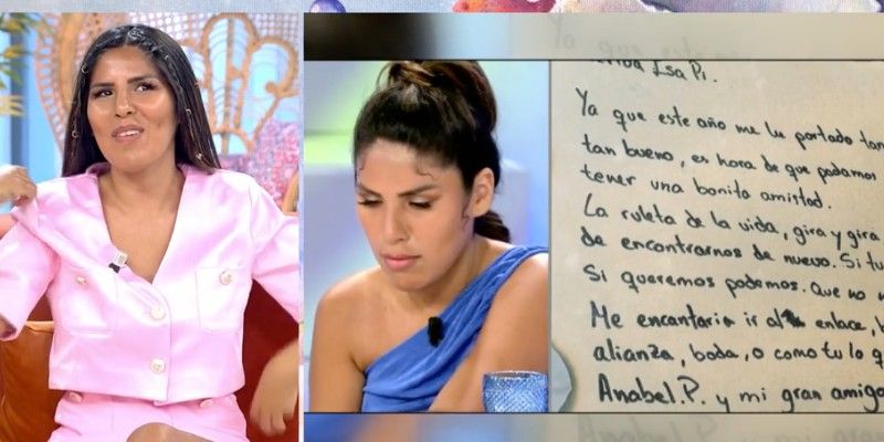 Isa Pantoja en 'La última cena'