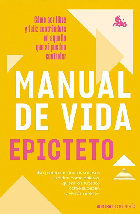 Portada de Manual de vida, de Epicteto