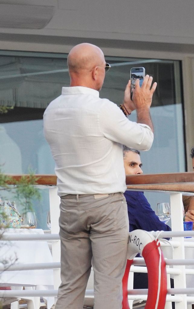 Al parecer, Jeff Bezos no se resistió a fotografiar las hermosas vistas..