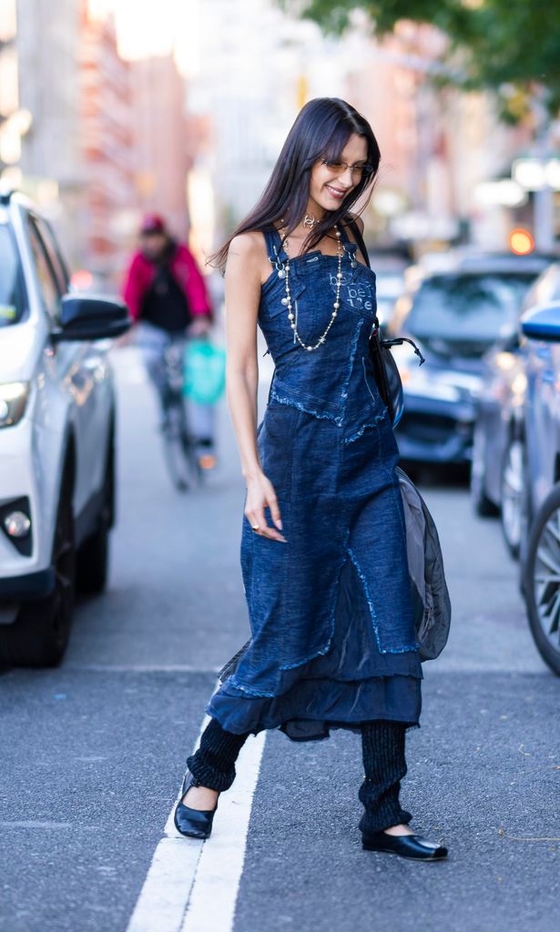 denim dress