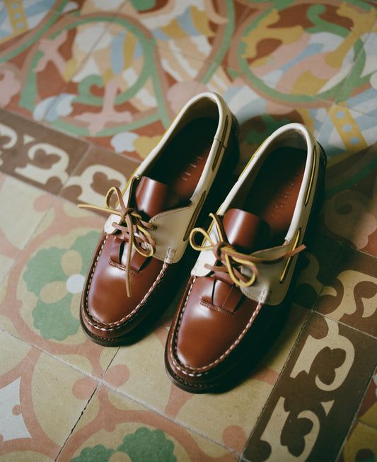 Mocasines bicolor de Hereu 