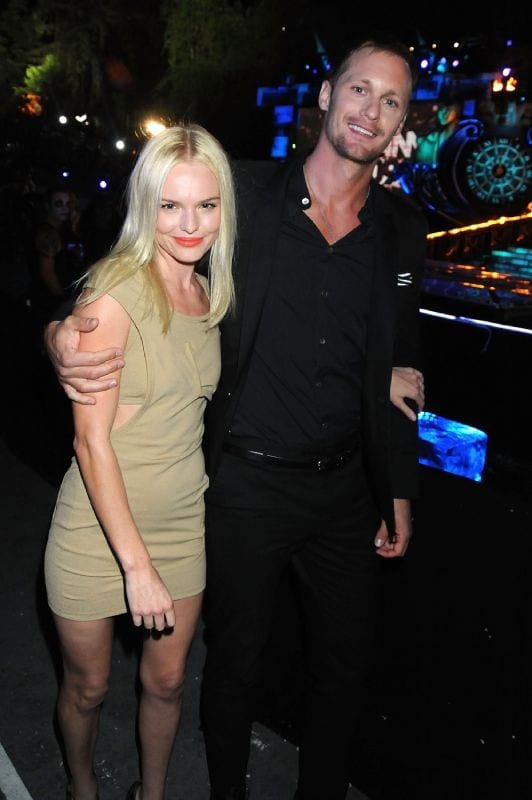 Alexander Skarsgård confirma su paternidad con Tuva Novotny, en la presentación de 'Succession 4'