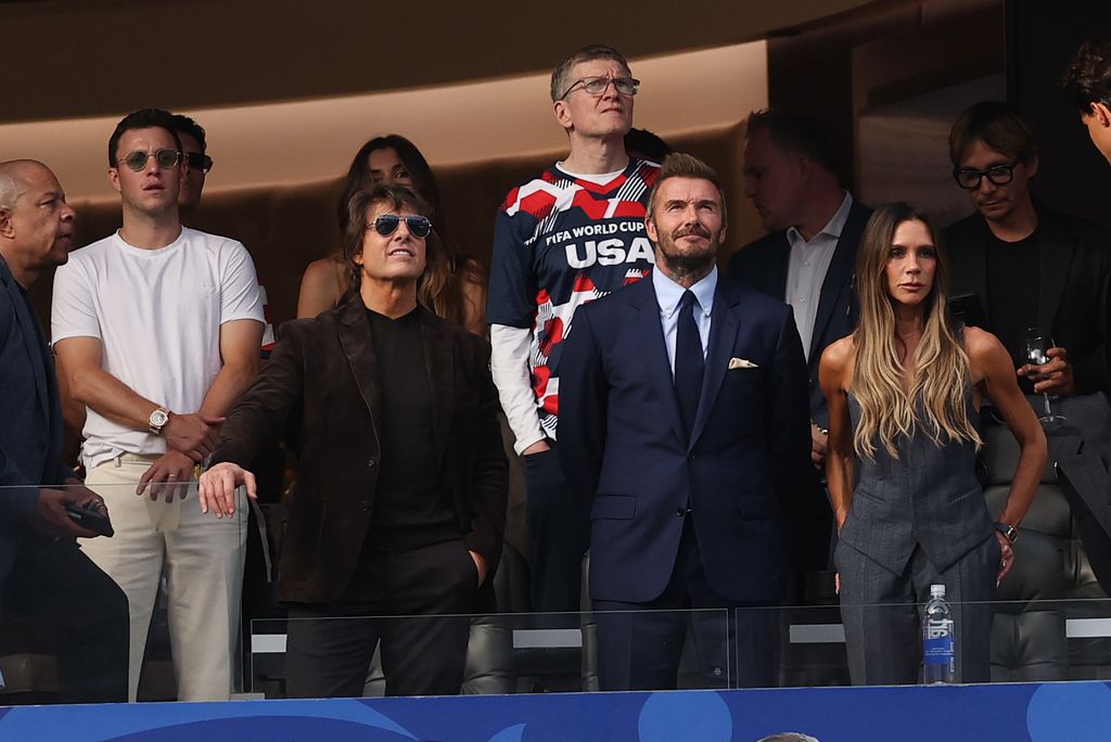 Tom Cruise, David y Victoria Beckham entre el público de la inauguración del Mundial 2026 en Los Ángeles