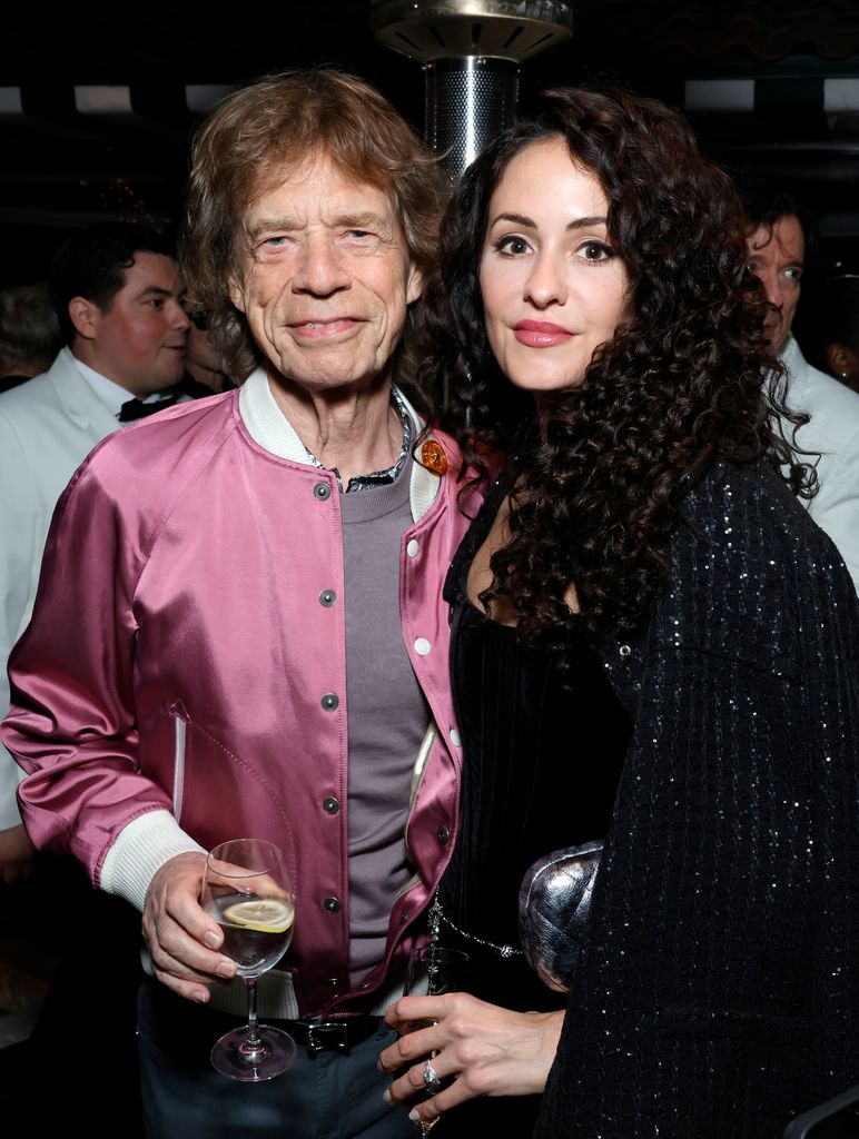 Mick Jagger y Melanie Hamrick 
