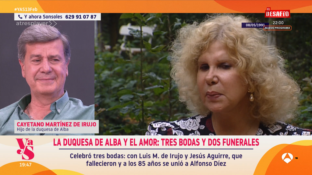 Cayetano M. de Irujo en 'Y ahora Sonsoles'