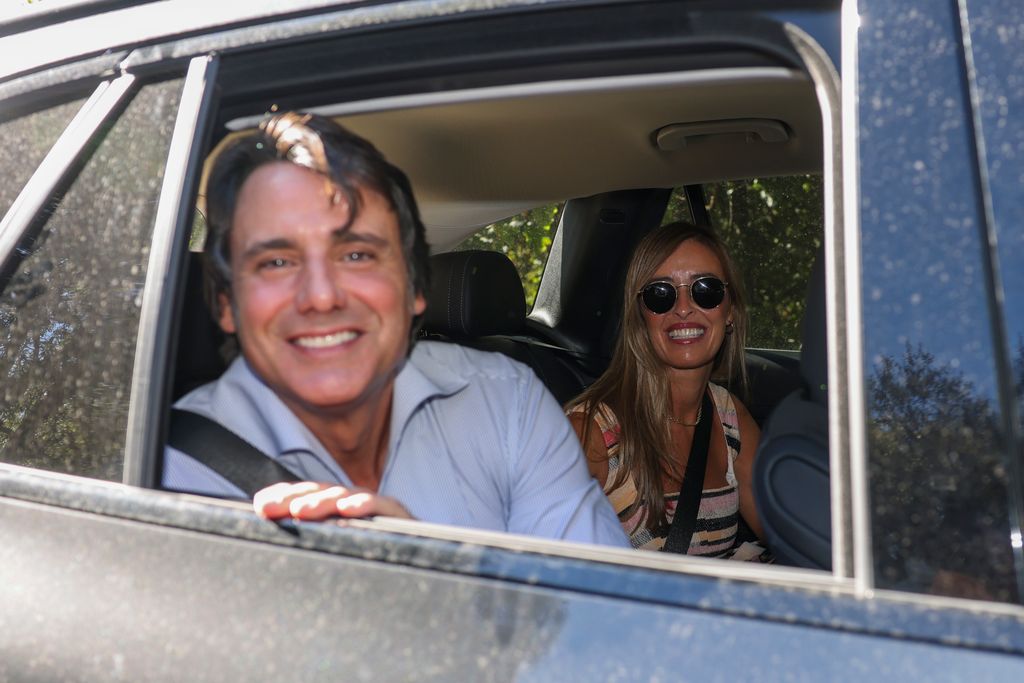 Ion Aramendi ha acudido a la celebración con su mujer, María Amores