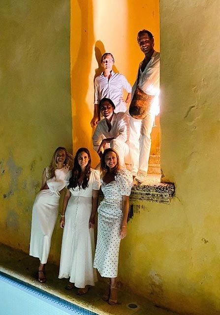 Tatiana Santo Domingo y Andrea Casiraghi