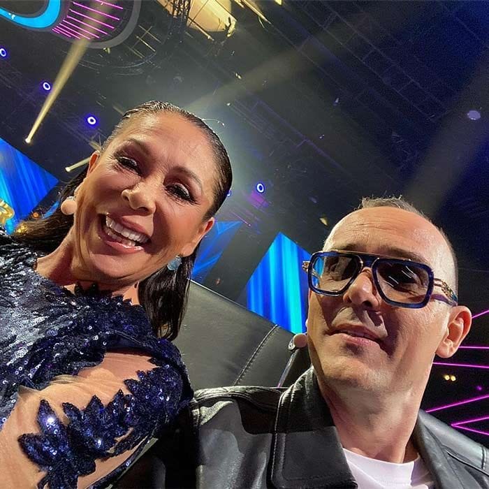 Isabel Pantoja y Risto Mejide