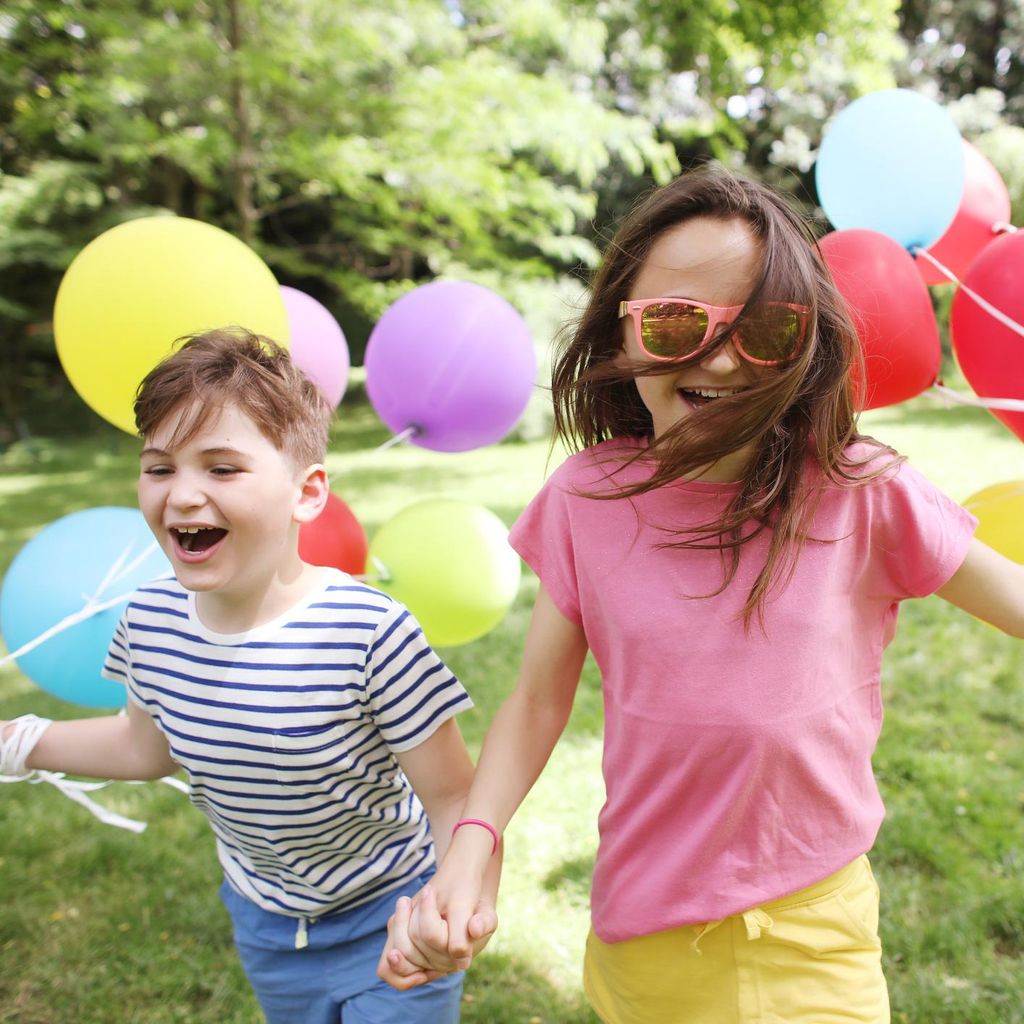 Niños felices