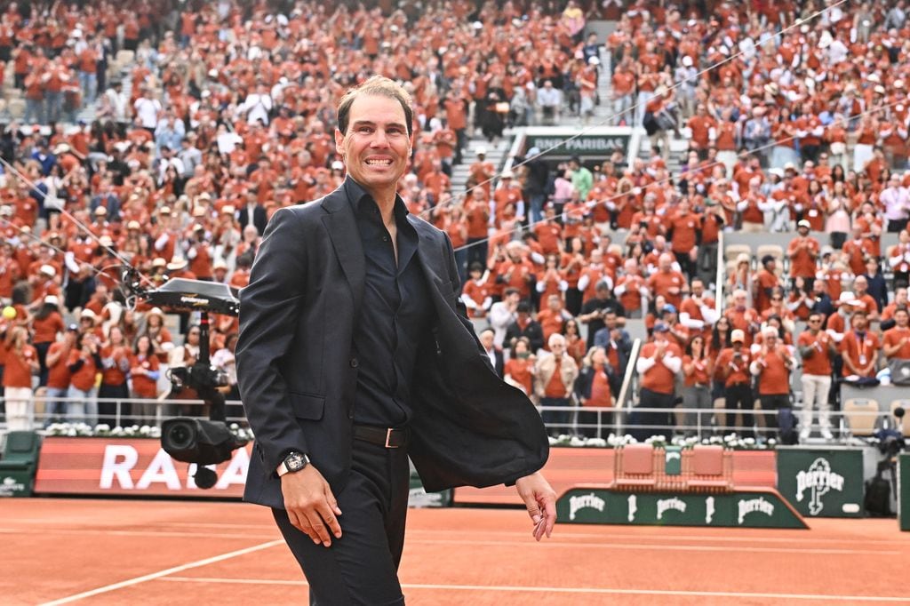 El tenista fue cobijado por un público que reconoció su grandeza dentro y fuera de las canchas