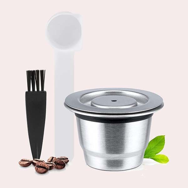 RECAFIMIL Cápsulas de Café Reutilizables de Acero Inoxidable