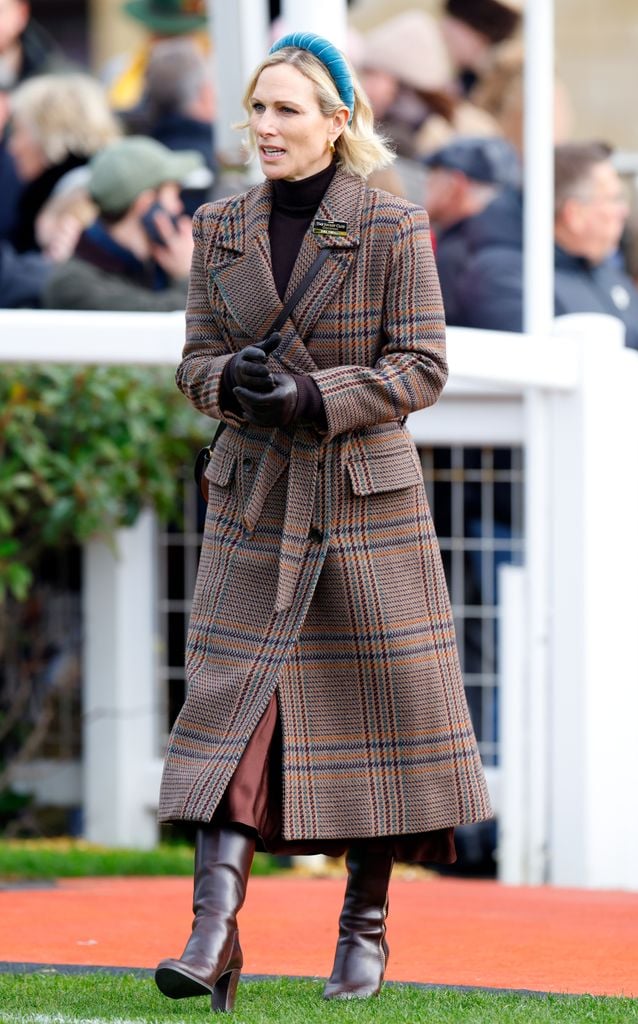 Zara Tindall, en el hipódromo de Cheltenham