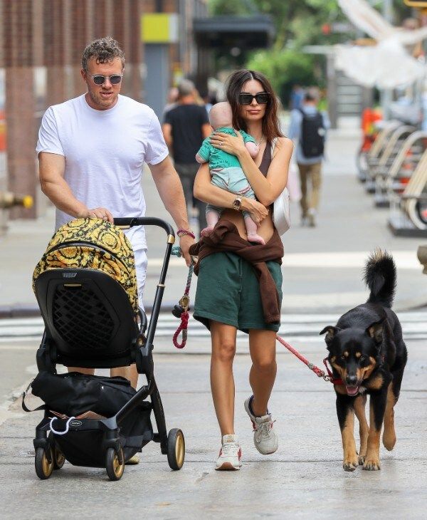 Emily Ratajkowski y Sebastian Bear-McClard