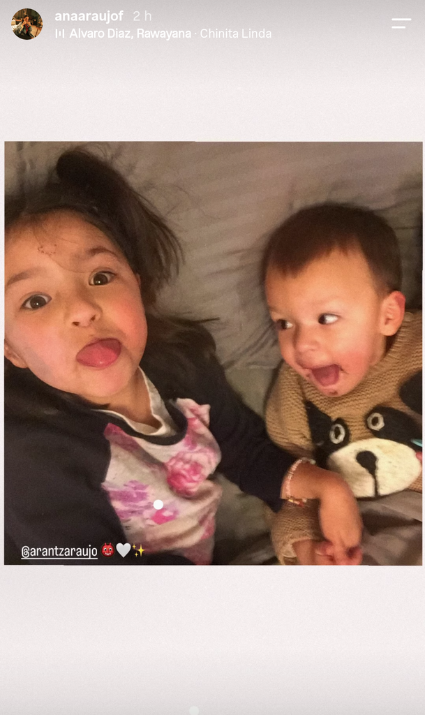 Arantza y su hermano Mauro cuando eran más pequeños.