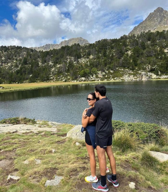 Carolina Monje y Álex Lopera en Andorra