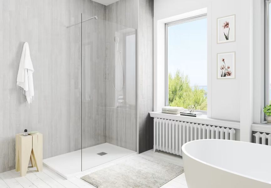 Baño luminoso