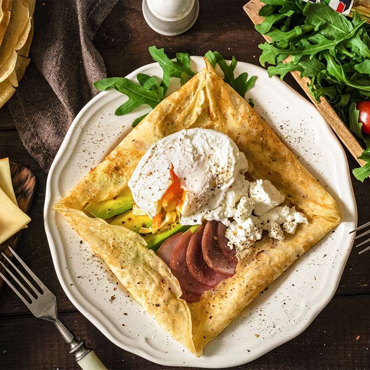 Crepes saladas: 10 ideas fáciles e irresistibles