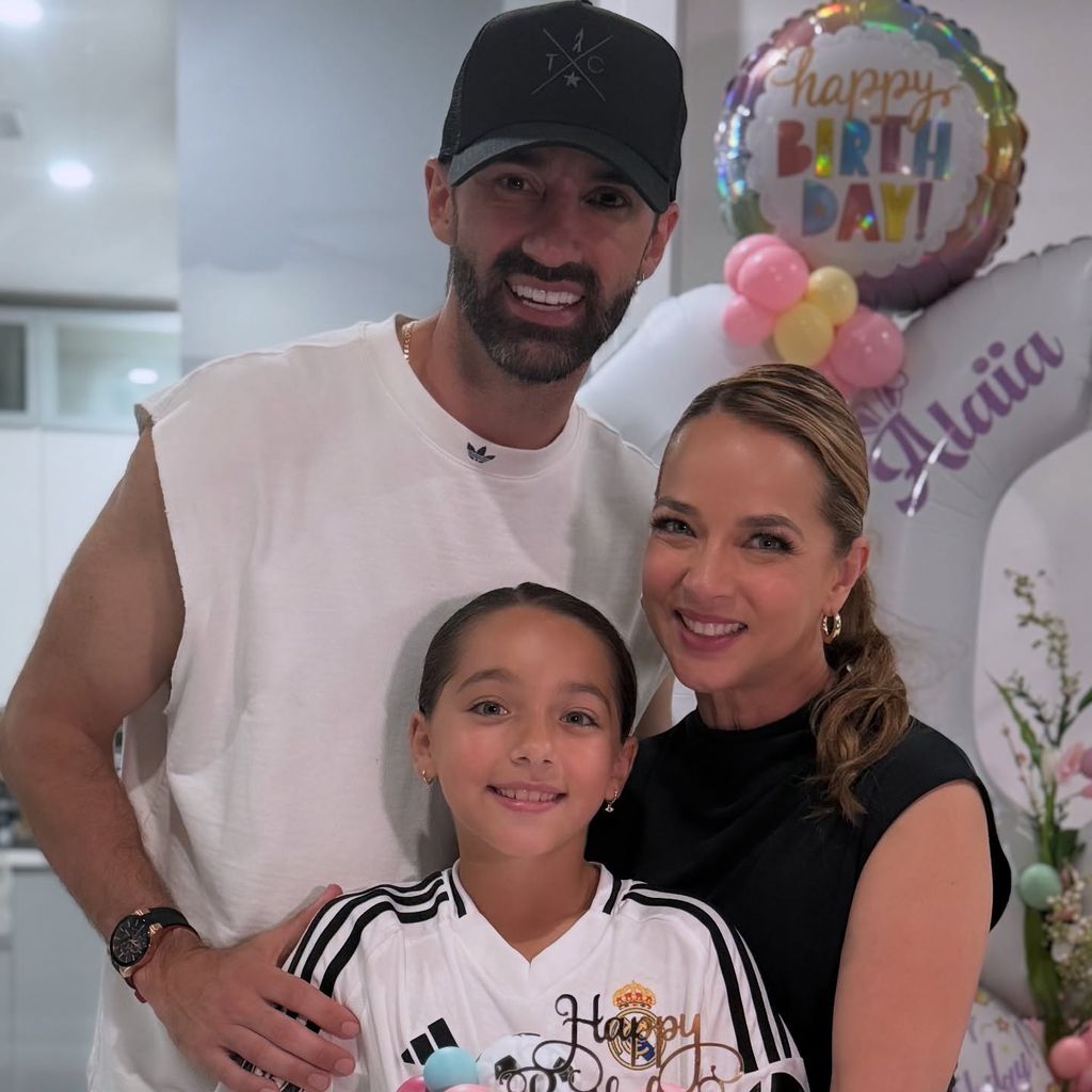 Alaïa celebró su décimo cumpleaños con una increíble fiesta con temática de futbol.