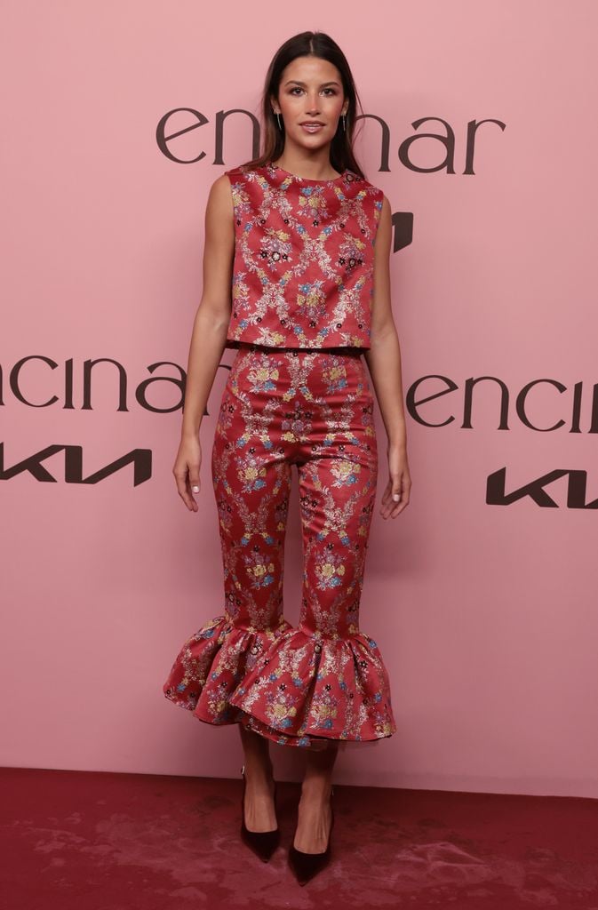 María Martín de Pozuelo en el desfile de Fabio Encinar