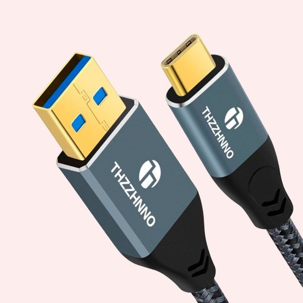 Puerto USB azul: para mover archivos grandes