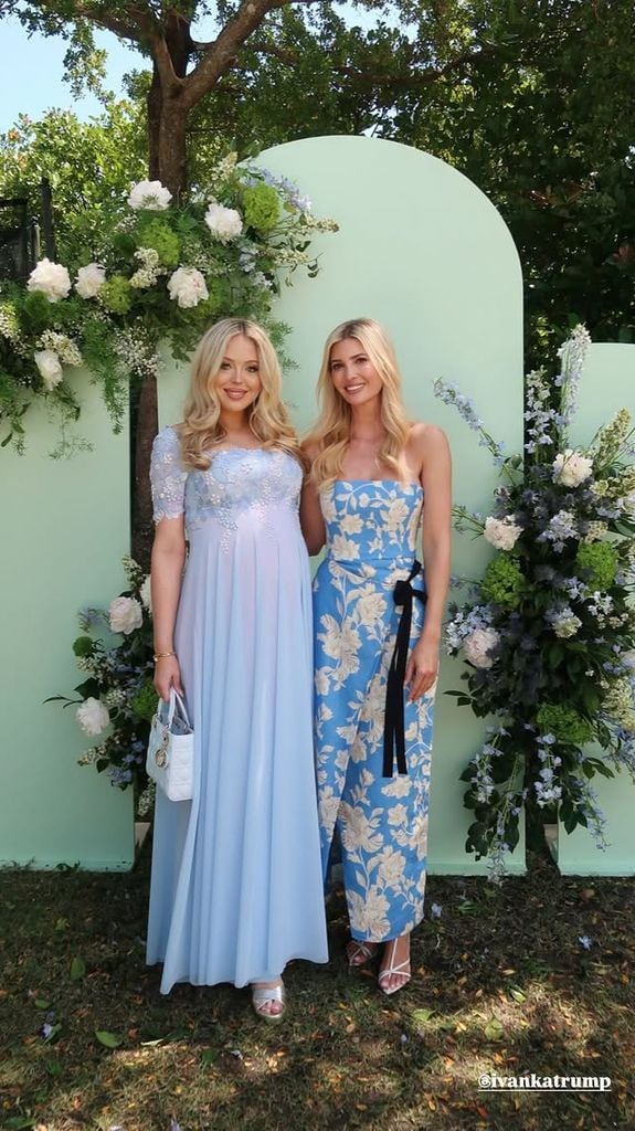 Tiffany Trump celebrar la baby shower de su hijo, organizada por su hermana Ivanka
