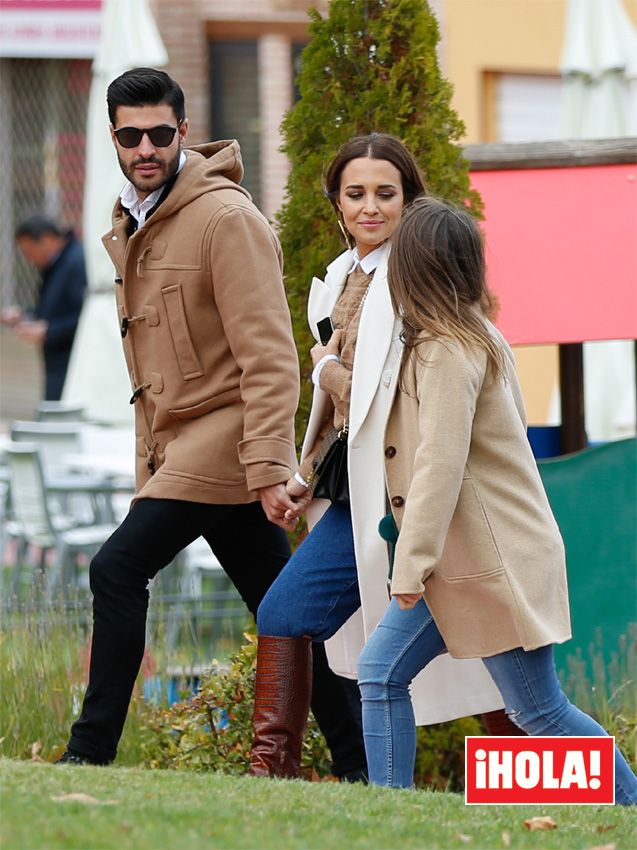Paula Echevarría con Miguel Torres y su hija Daniella