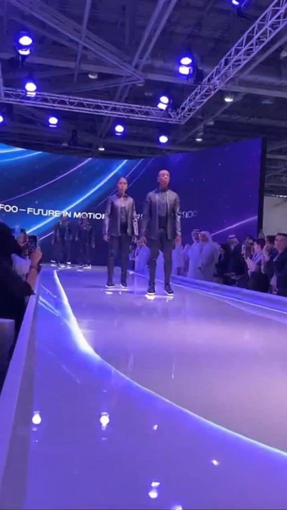 Zapatillas voladoras