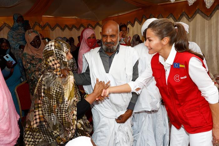 La reina estará dos días visitando los proyectos de cooperación española en Mauritania