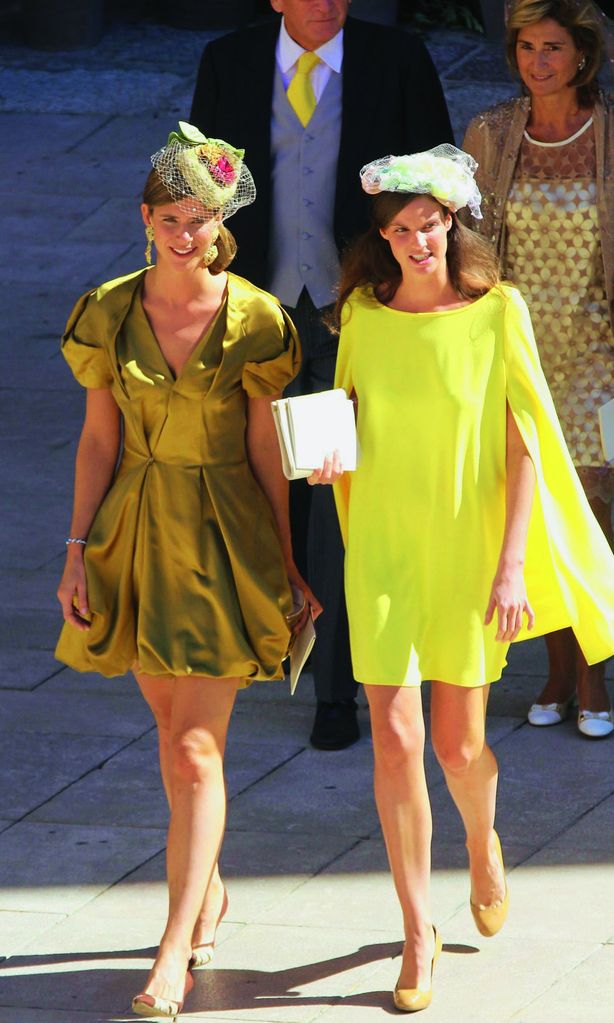 Princesa Maria Anunciata y María Astrid de Liechtenstein