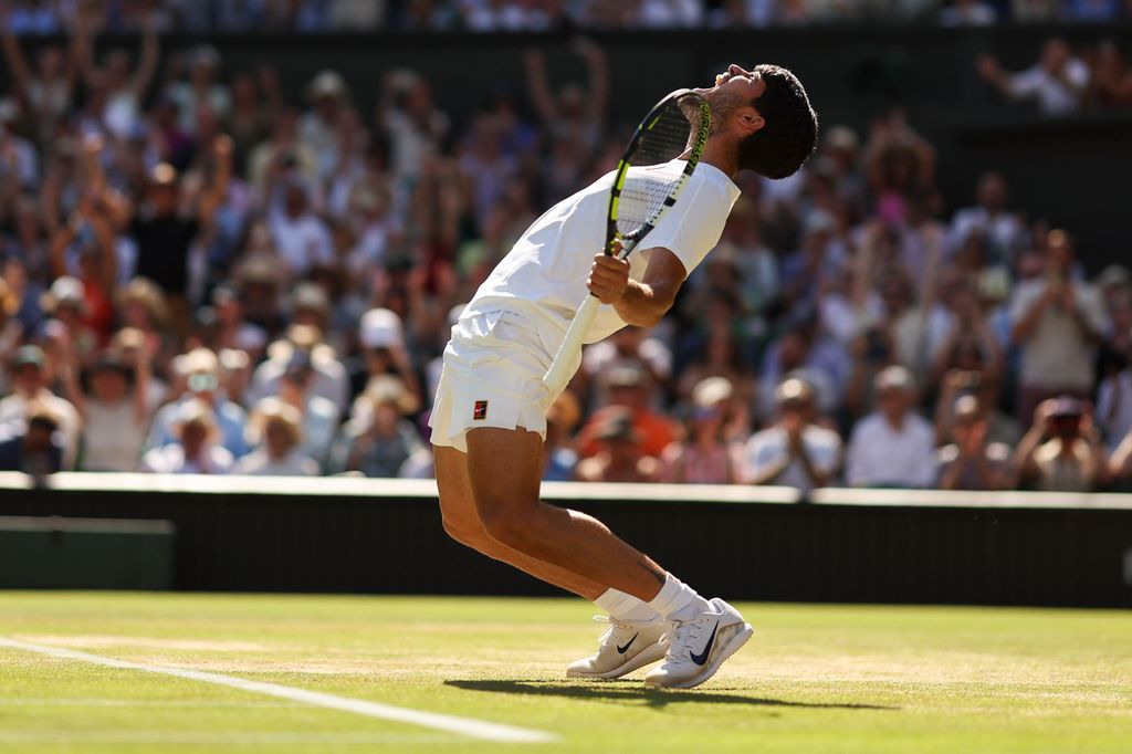 Alcaraz en Wimbledon