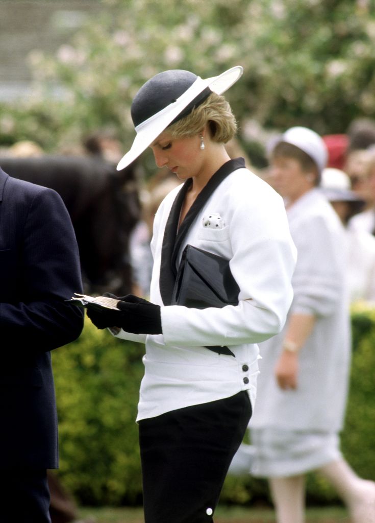 La princesa Diana de Gales en Melbourne, 1985.