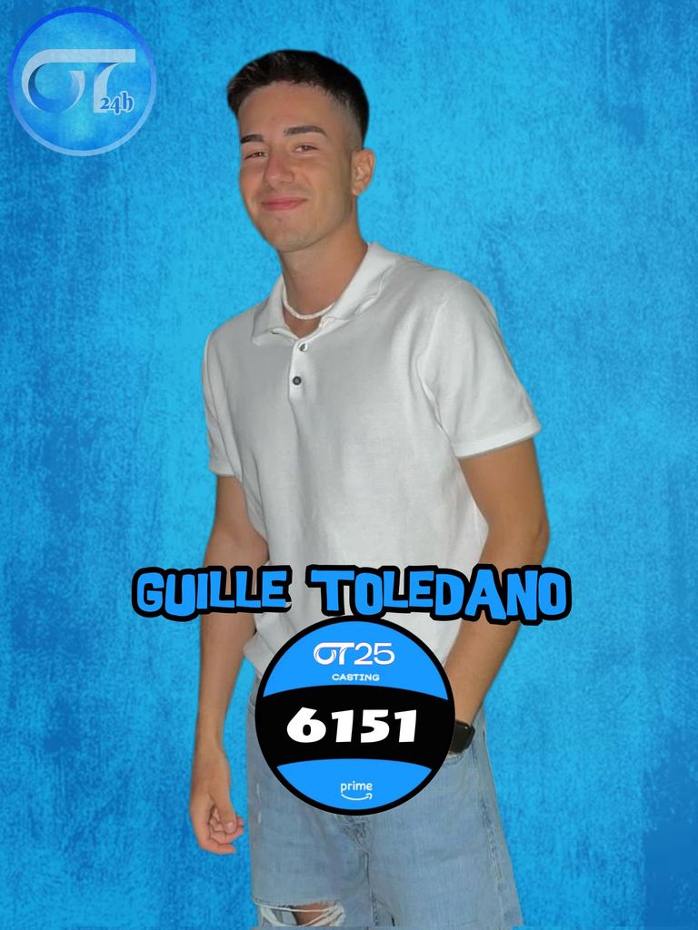 Guille Toledano, nuevo concursante de OT 2025