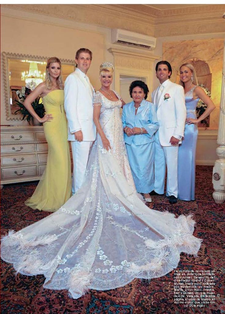 LA ESPECTACULAR BODA DE IVANA TRUMP CON ROSSANO RUBICONDI