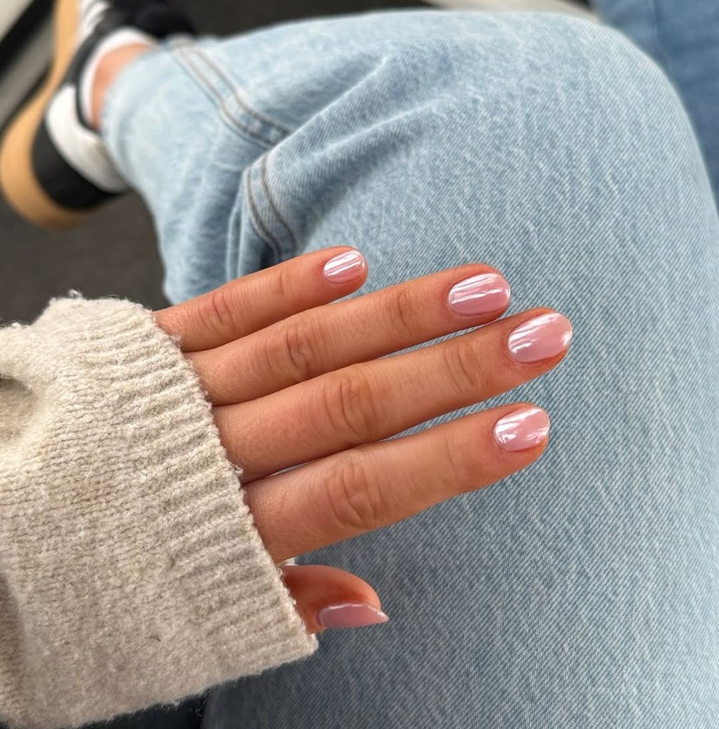 Manicura rose water chrome