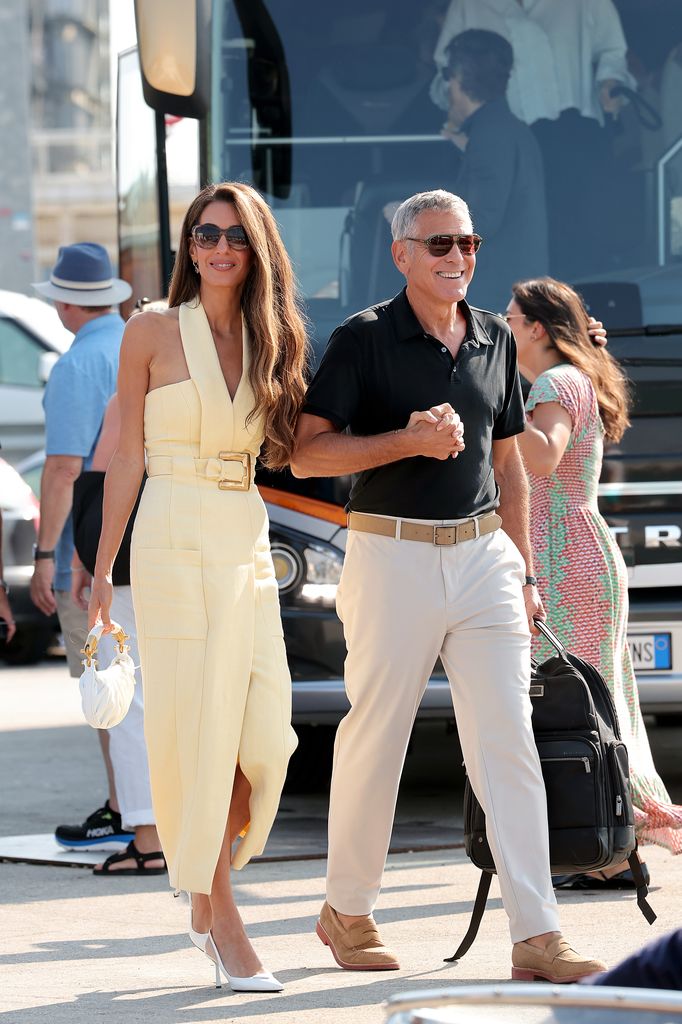 Amal Clooney y George Clooney