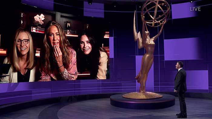 Jennifer Aniston en la gala de los Emmy 2020