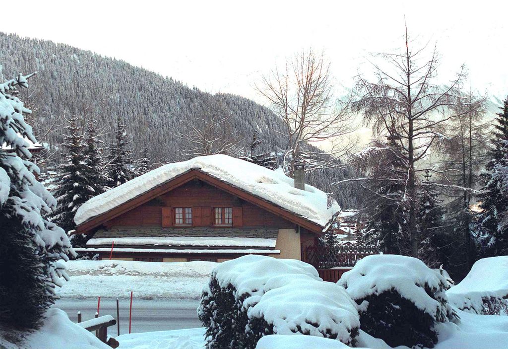 El chalet de esquí de Paddy McNally en Verbier.