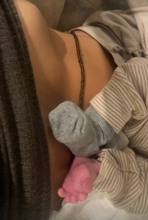 Primera imagen del bebé de Alejandra Onieva y Jesse Williams