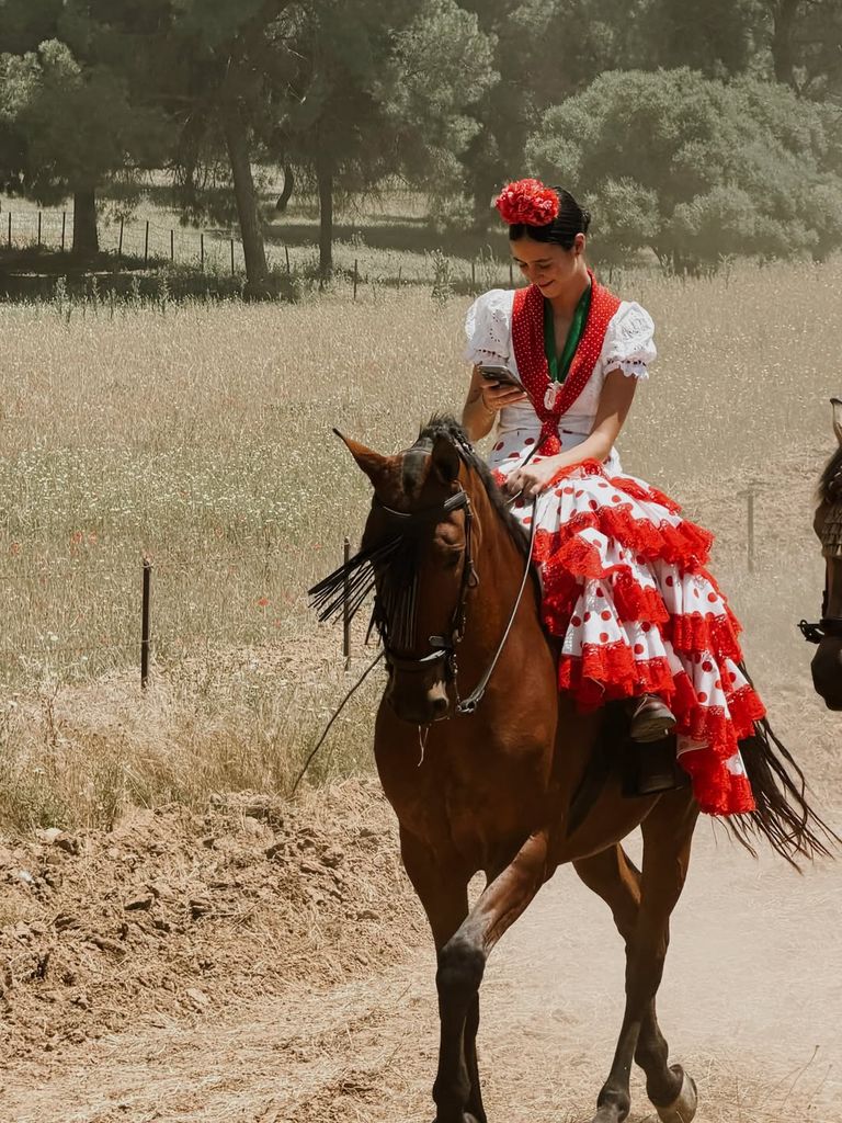 Victoria Federica de Marichalar en El Rocío 2026.
