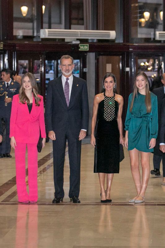 Los Reyes, la princesa Leonor y la infanta Sofía