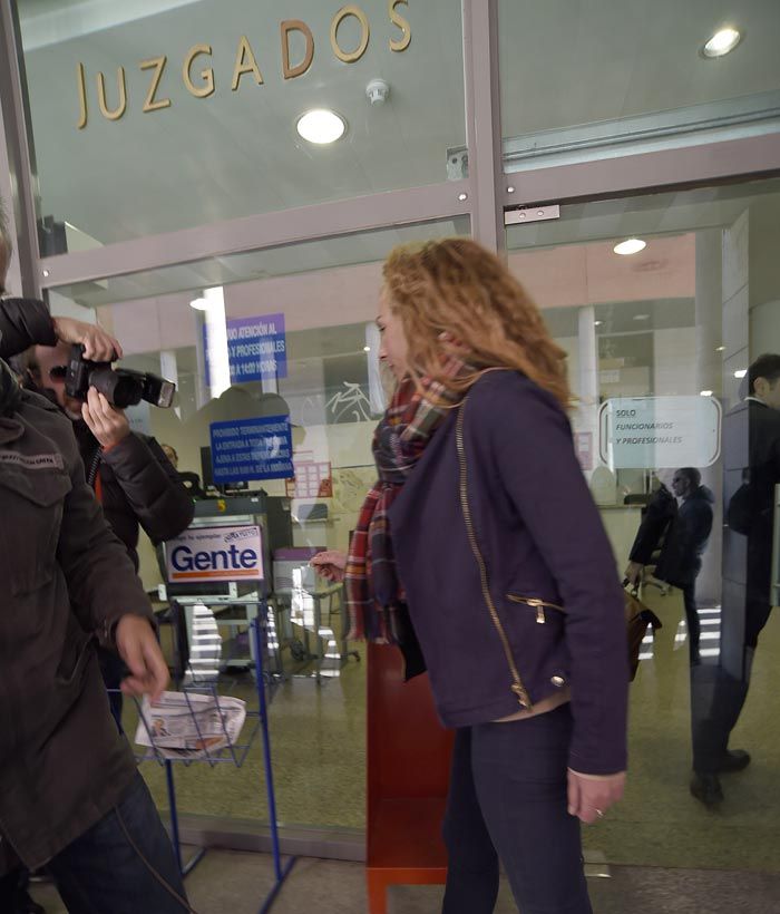 Rocío Carrasco en los juzgados
